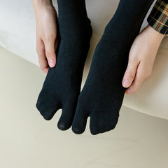 Crew Socks Solid Toe Socks Women's Stockings