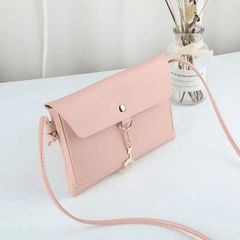Deer Decor Crossbody Purse Small Shoulder Bag with Buckle