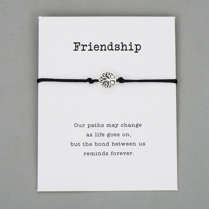 Life Tree Charm Bracelets Lucky Red String Friendship Wish Bracelets