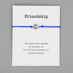 Life Tree Charm Bracelets Lucky Red String Friendship Wish Bracelets