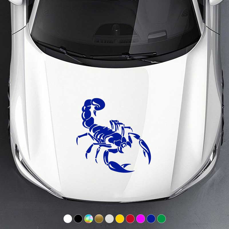 Scorpion Reflective Car Sticker Upgrade