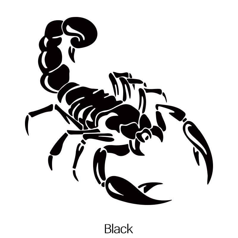 Scorpion Reflective Car Sticker Upgrade