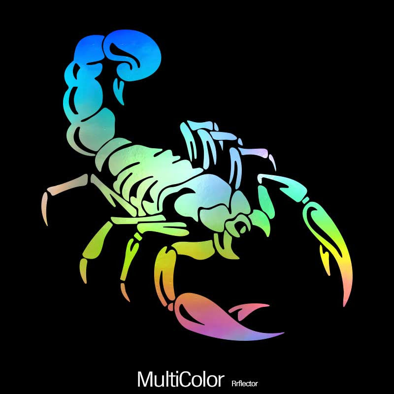 Scorpion Reflective Car Sticker Upgrade