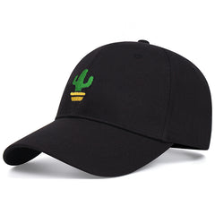 Cactus Embroidered Dad Hat Unisex Adjustable Baseball Cap