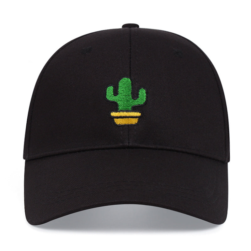 Cactus Embroidered Dad Hat Unisex Adjustable Baseball Cap