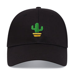 Cactus Embroidered Dad Hat Unisex Adjustable Baseball Cap