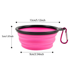 Portable Foldable Dog Water Feeder for All Sizes