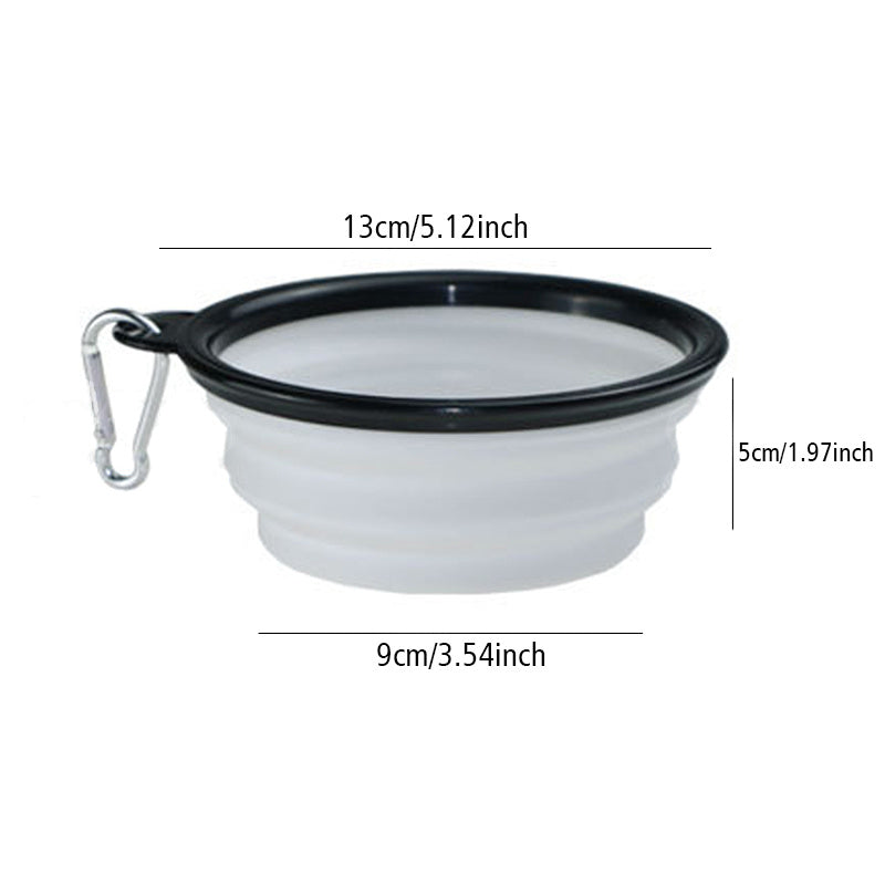 Portable Foldable Dog Water Feeder for All Sizes