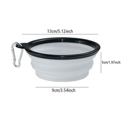 Portable Foldable Dog Water Feeder for All Sizes