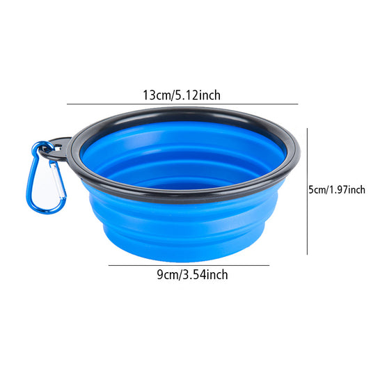 Portable Foldable Dog Water Feeder for All Sizes