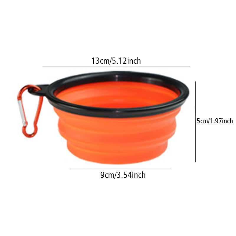 Portable Foldable Dog Water Feeder for All Sizes