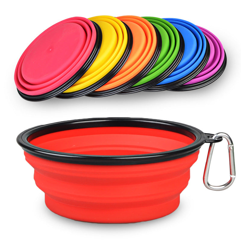 Portable Foldable Dog Water Feeder for All Sizes