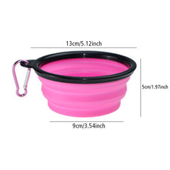 Portable Foldable Dog Water Feeder for All Sizes