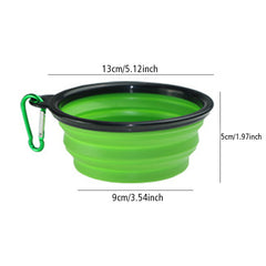 Portable Foldable Dog Water Feeder for All Sizes