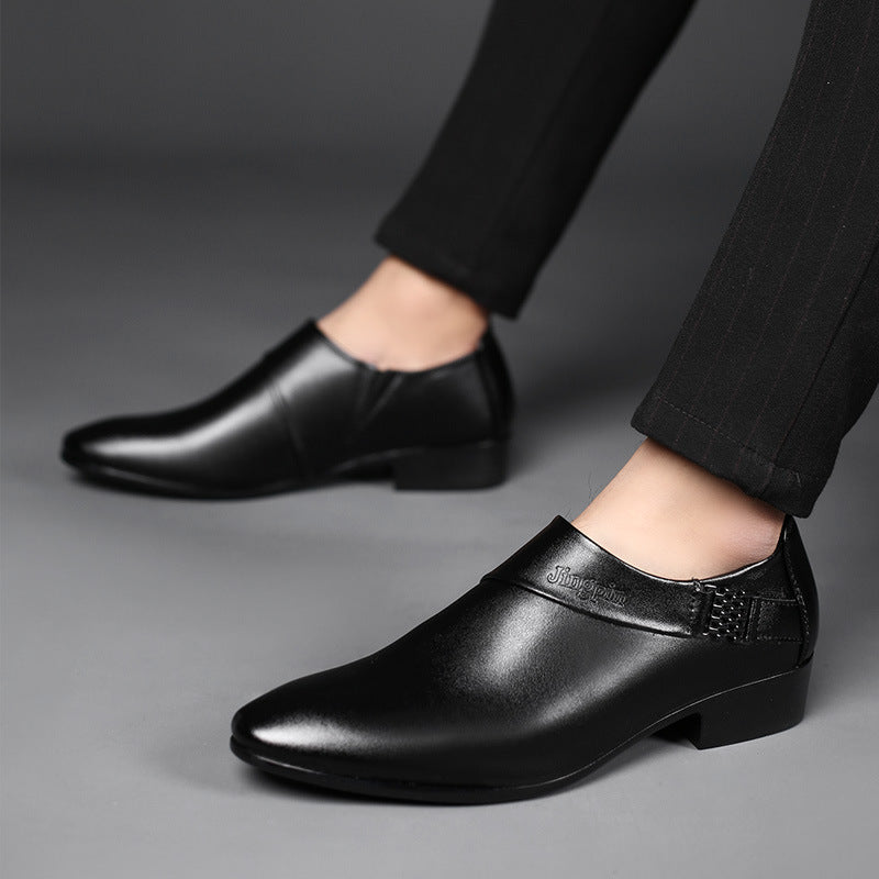 Men's Pointed Toe Slip-On Dress Shoes