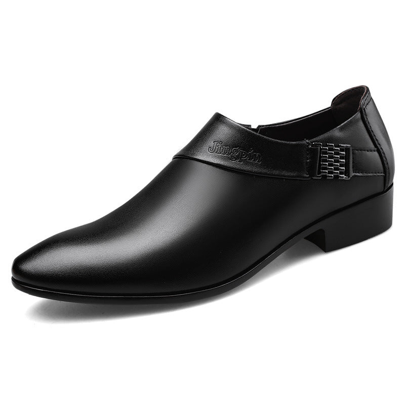 Men's Pointed Toe Slip-On Dress Shoes