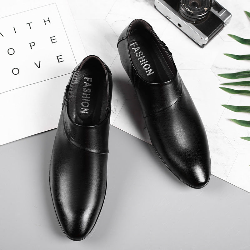 Men's Pointed Toe Slip-On Dress Shoes