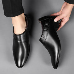 Men's Pointed Toe Slip-On Dress Shoes