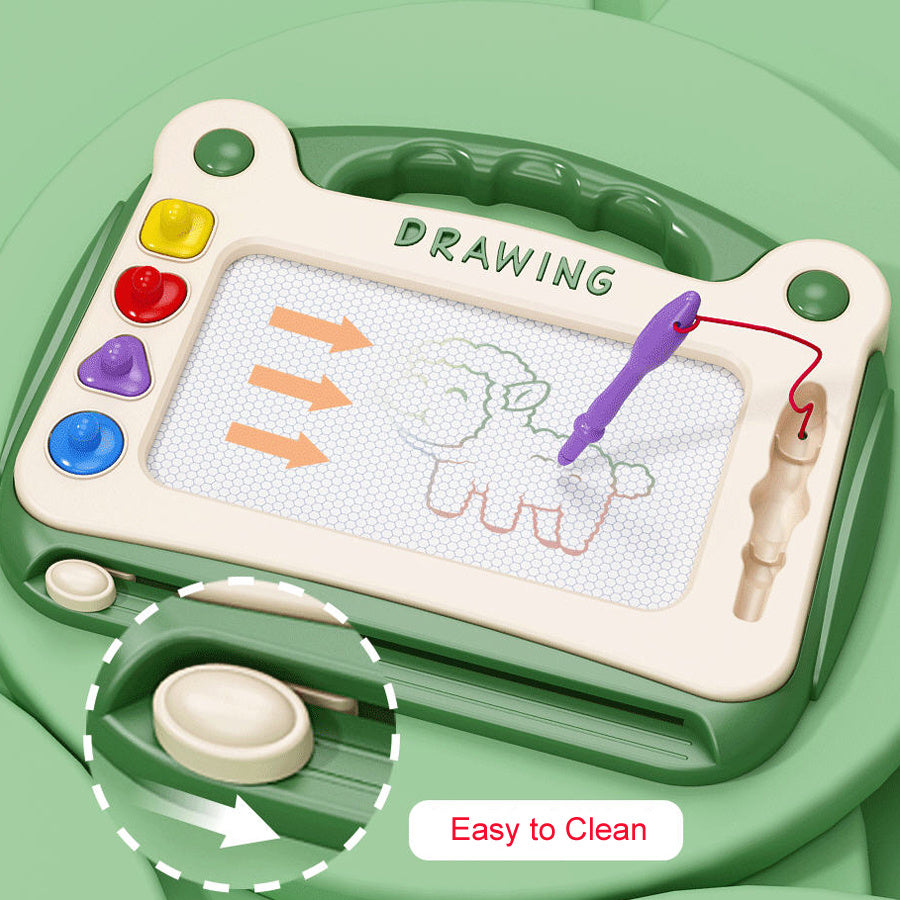 Reusable Magnetic Drawing Board for Kids
