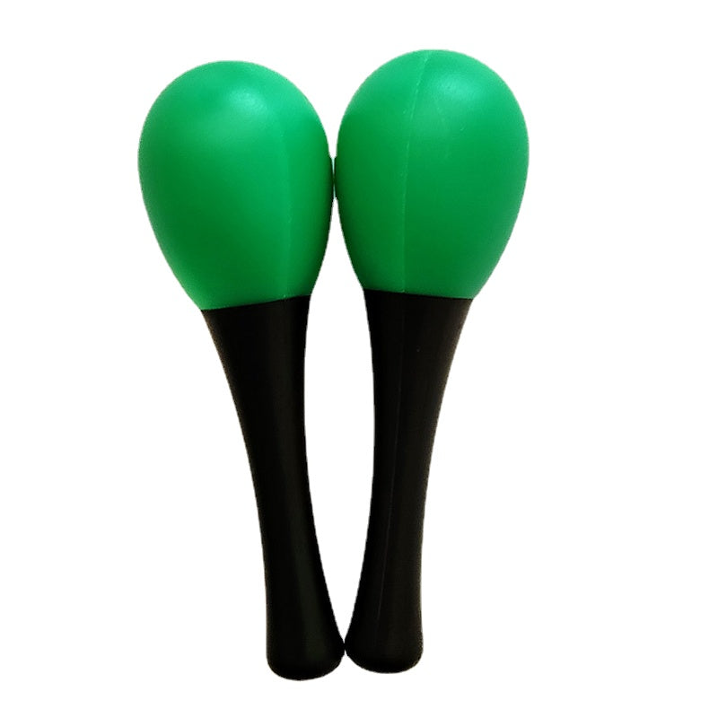 Egg Shaped Sand Hammer Plastic Trumpet