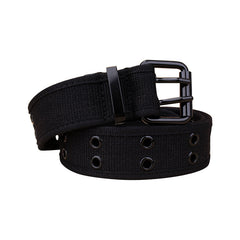 Canvas Belt Hole Square Buckle Punch Pants Belt Punk Eyelet Belt
