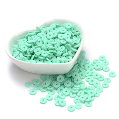 330pcs 6mm Mixed Polymer Clay Beads Bulk String Spacer Beads DIY Jewelry Making