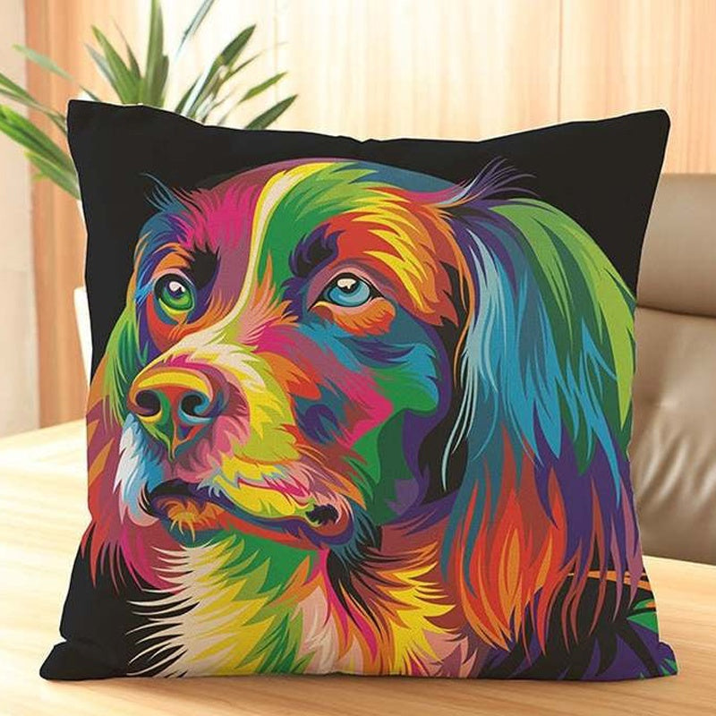 Animal Cushion Cover 17.7x17.7in Home Decor