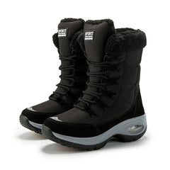 Waterproof Faux Fur Lined Snow Boots Women's Footwear