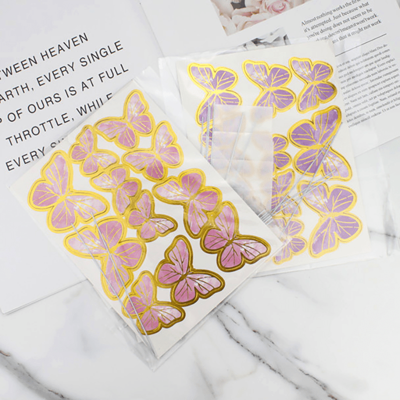 11pcs Butterfly Cupcake Toppers for Birthday Parties and Cakes