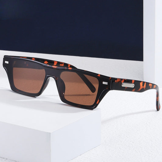 Y2K Square Sunglasses Rivet Decor UV400