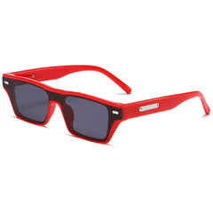 Y2K Square Sunglasses Rivet Decor UV400