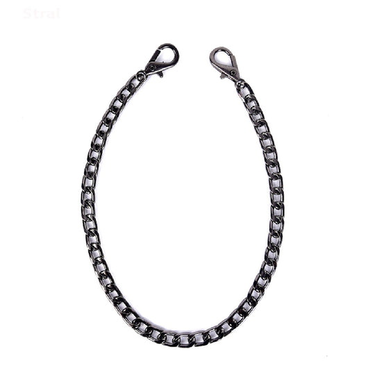 Metal Strap Chain Shoulder Cross Body Bag Handbag Purse Strap Accessories