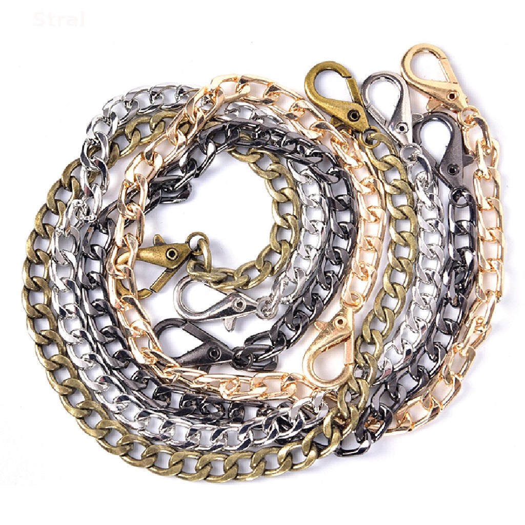 Metal Strap Chain Shoulder Cross Body Bag Handbag Purse Strap Accessories