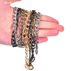 Metal Strap Chain Shoulder Cross Body Bag Handbag Purse Strap Accessories