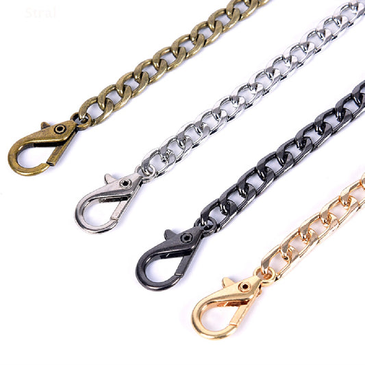 Metal Strap Chain Shoulder Cross Body Bag Handbag Purse Strap Accessories