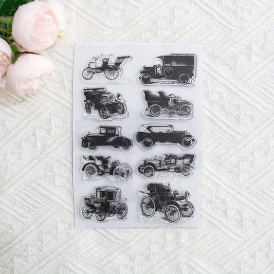Car DIY Cartoon Stamp Decor
