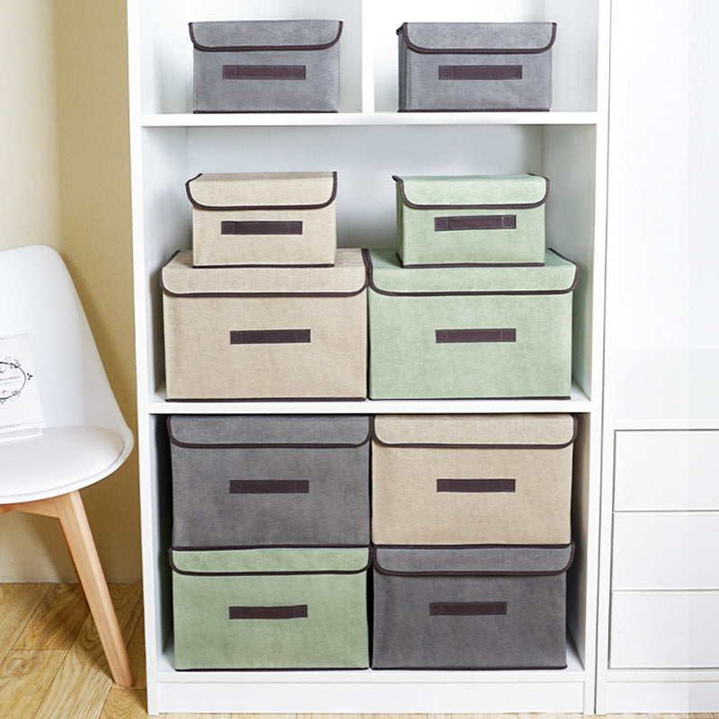 Clothes Storage Box Set Large Capacity Wardrobe Organizer