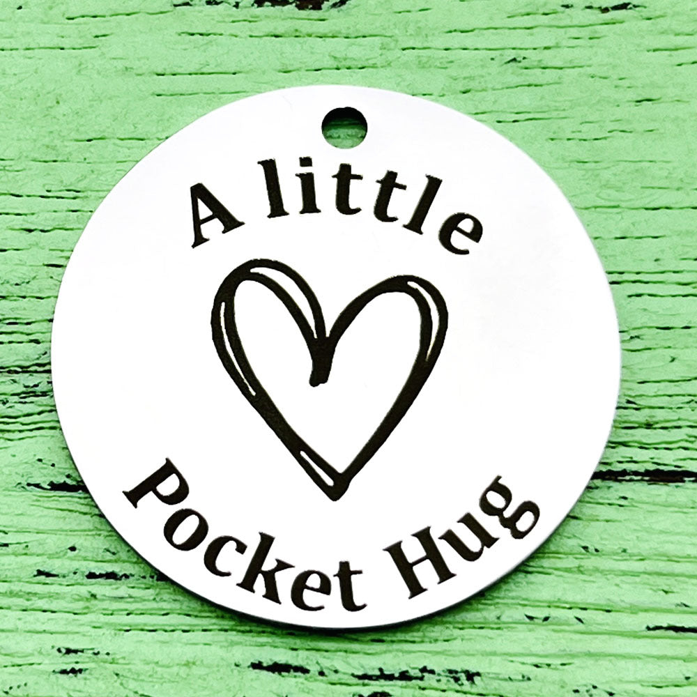 Pocket Hug Token Gift Keychains For Anniversary