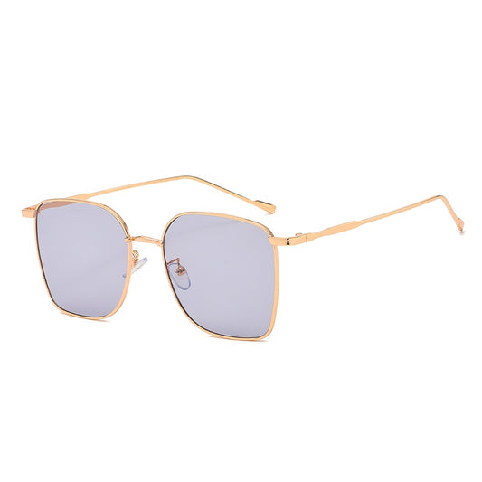 Square Frame Tinted Lens Sunglasses UV400