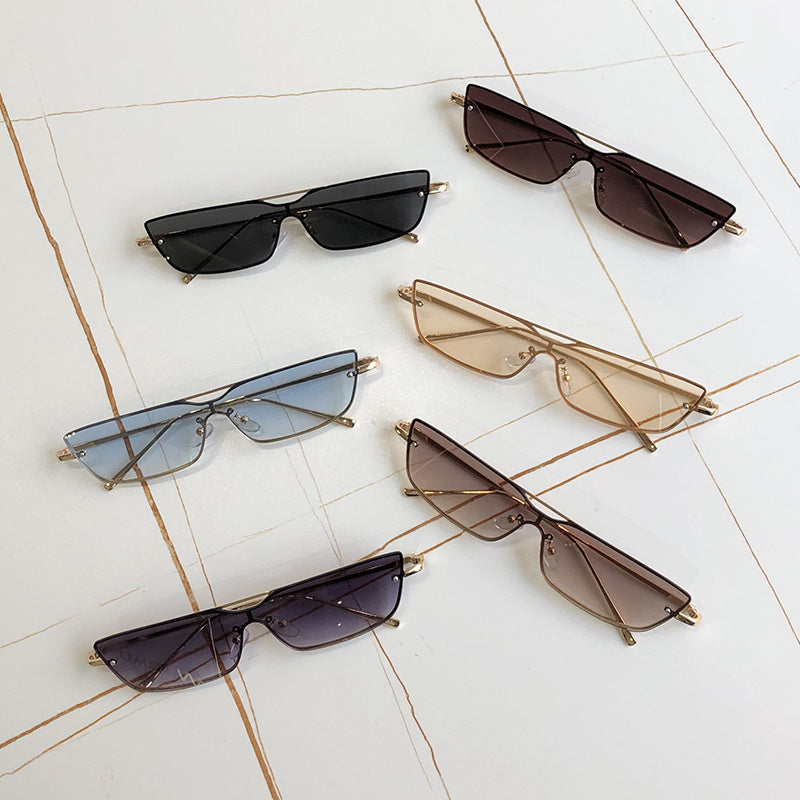 Metal Butterfly Frame Sunglasses Driving Polarized Eyewear