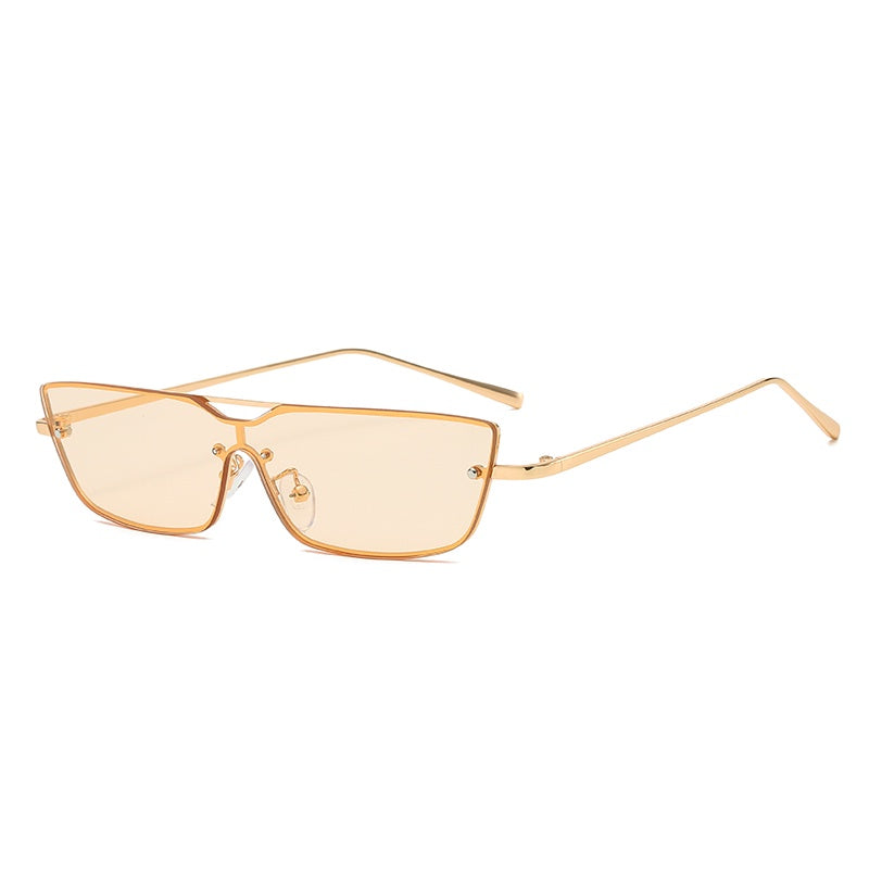 Metal Butterfly Frame Sunglasses Driving Polarized Eyewear
