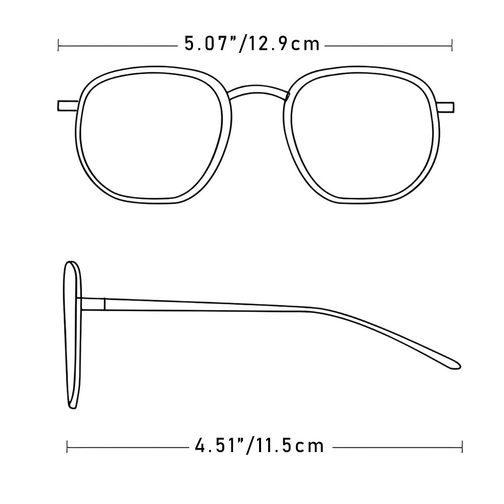 Round Sunglasses For Kids UV400 Protection - 1pc