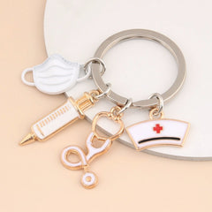 Doctor Themed Keychain for Medical Professionals