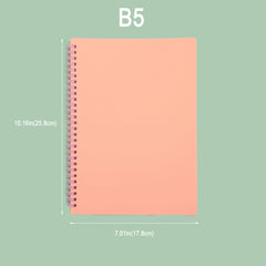 Coil Notebook PP Cover Horizontal Line 80Sheets