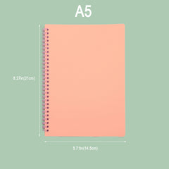 Coil Notebook PP Cover Horizontal Line 80Sheets