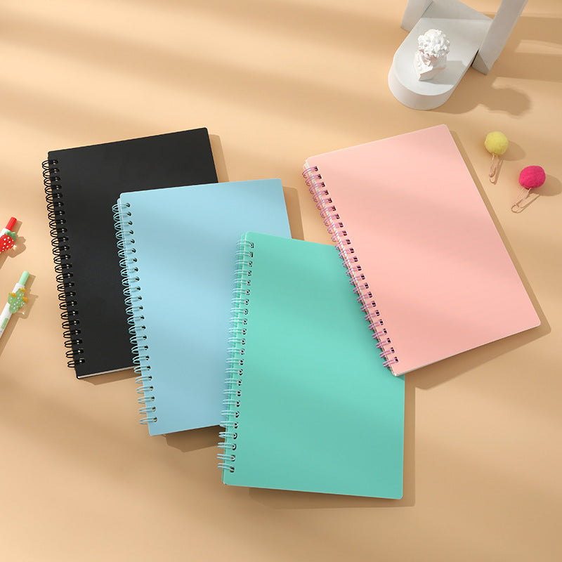 Coil Notebook PP Cover Horizontal Line 80Sheets