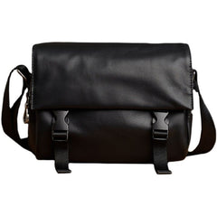 Men's Leather Shoulder Bag Casual Messenger Bag