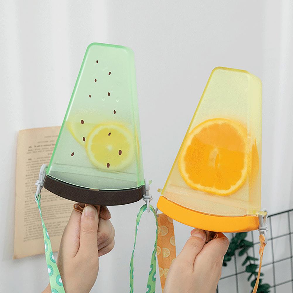 Fruits Popsicle Water Bottle with Shoulder Strap
