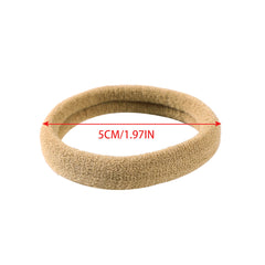 50PCS Candy Colors Nylon Scrunchie Hair Tie Ponytail Holder Hair Accessories