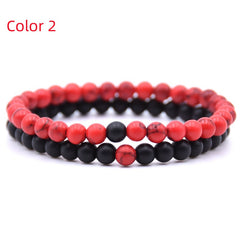 Natural Stone Beaded Bracelet Set for Men